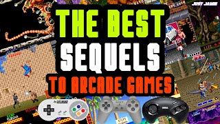 The Best Sequels to Arcade Classics #arcadegames #arcadegaming #retrogames