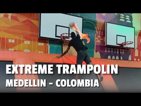Xtreme Zone (Trampoline Park) at Medellin - Colombia