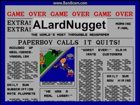 Paperboy - Drunk Biking - ONE OF MY BEST VIDEOS EVER!!! (MUST WATCH!)