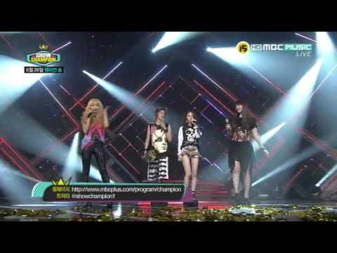 120626 f(x) - Winner & Encore @ Show! Champion