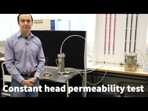 Constant Head Permeability Test | Procedure and Data Analysis #education #engineering #science