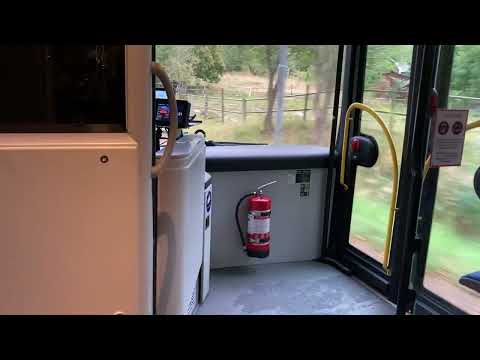 Bus ride linje 2 från Framnäs till Hamregatan