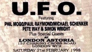 UFO - Live in London, England February 21, 1998 Angle #1