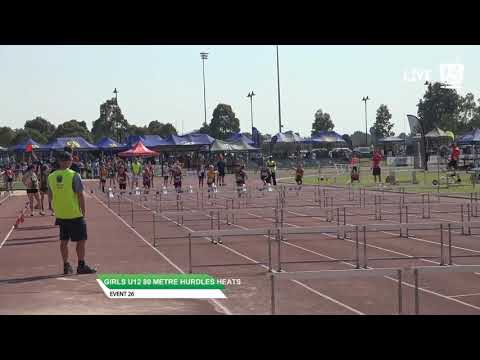 Boys U11 60m Hurdle Heat 1 - 2019 State Track and Field Championships // LAVicTV