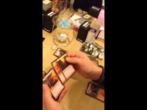 Mum & Dad playing MTG