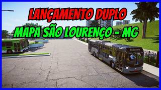🔴Gameplay Novo Mod Mapa São Lourenço MG | Proton Bus Simulator | PBSU | Mods