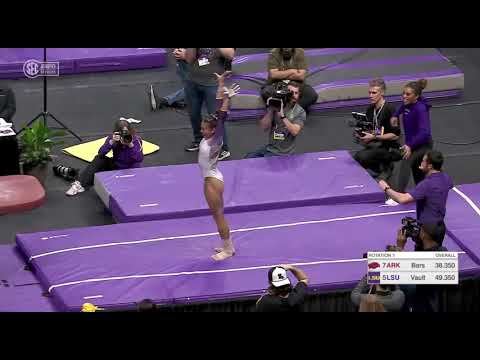 Haleigh Bryant Near-Perfect 9.975 Vault LSU vs Arkansas 2-2-24