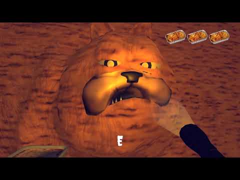 I'm Sorry Jon I Was So Hungry - Feed Lasagna to Creepy Garfield in Meme Game #Gorefield