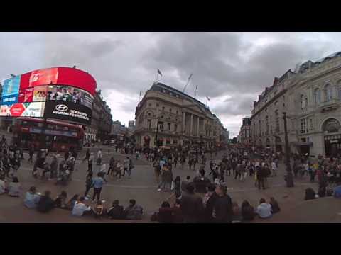 London Piccadilly Circus 18 June 2016