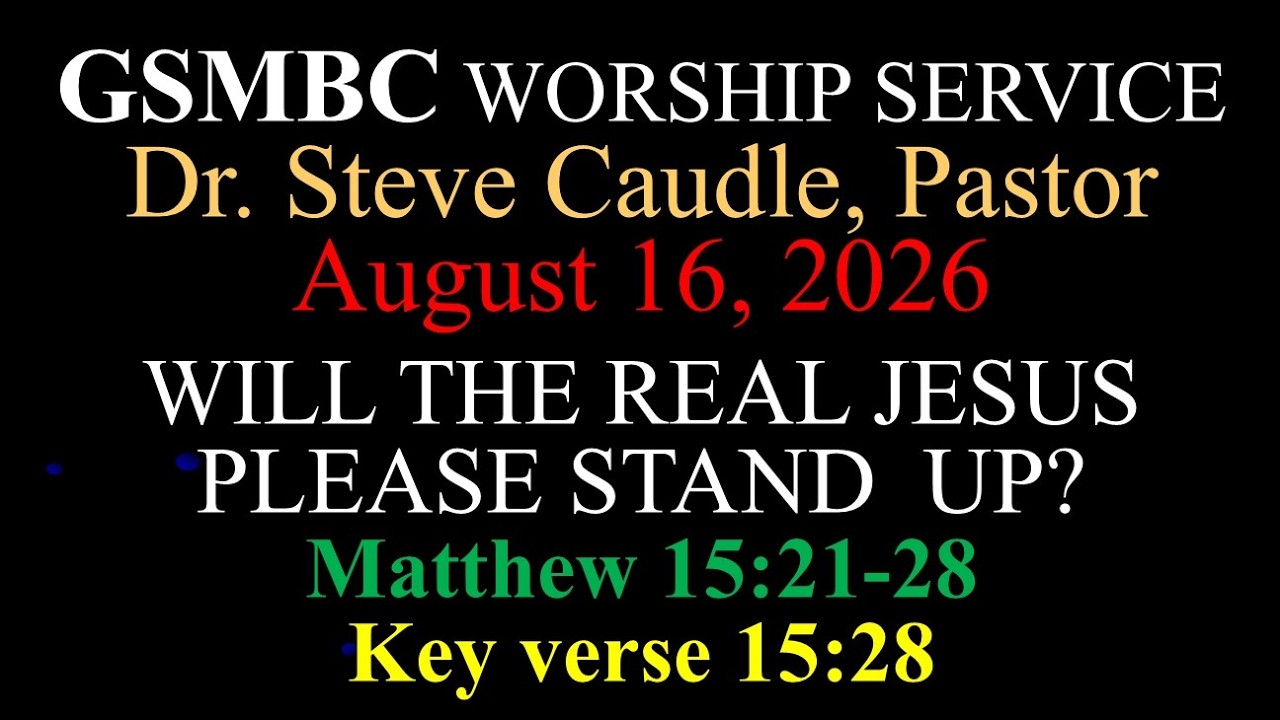 Latest Greater Second worship service