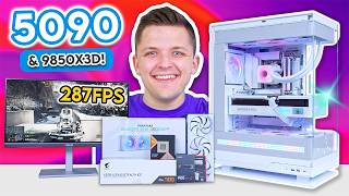 Building an INSANE Ryzen 9850X3D & RTX 5090 Gaming PC Build! 😍