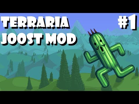 The Joost Mod Terraria - Ep#1 Terraria Joost Mod