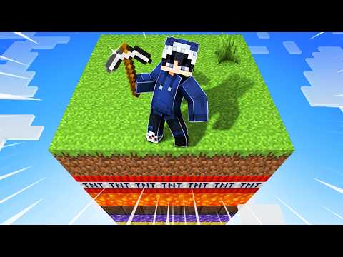 Minecraft, but the WORLD consists of RANDOM LEVELS...