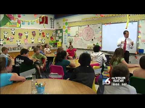 My second visit to Koelsch Elementary School