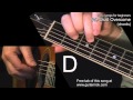 We Shall Overcome (chords) - easy guitar lesson ...
