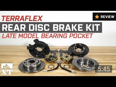 Jeep Wrangler Teraflex Rear Disc Brake Kit (1987-2006 YJ, TJ) Review
