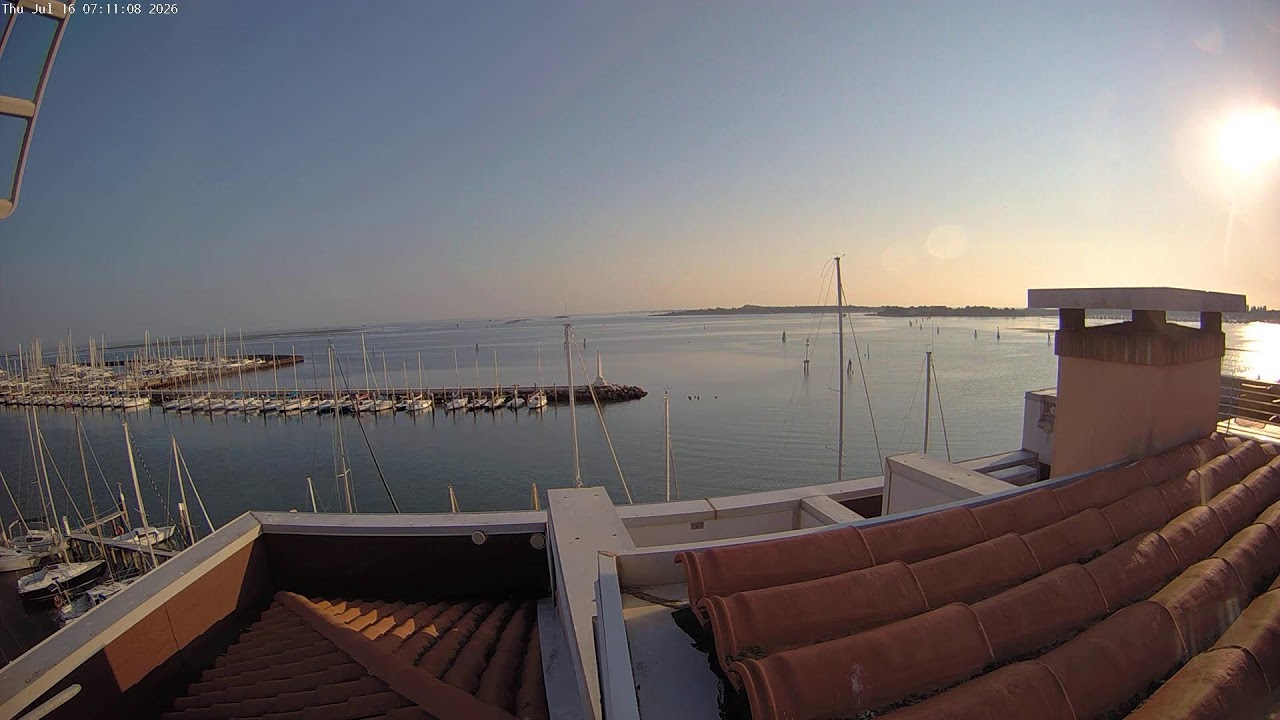 Live webcam view of Chioggia Lagoon Marina View