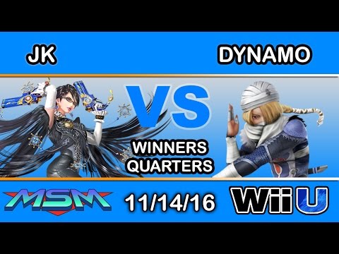 MSM 74 - JK (Bayonetta) Vs. A2 | Dynamo (Sheik) Winners Quarters - Smash Wii U