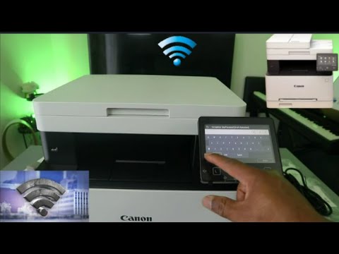Thumbnail for How to Connect Canon MF651CW, MF641Cw, MF652Cw Laser Printers To A Wireless Network