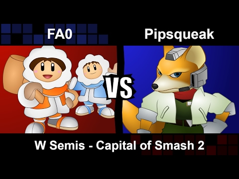FA0 (Icies) vs Pipsqueak (Fox) - Winners Semis Capital of Smash 2