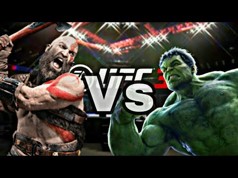 KRATOS VS HULK | UFC 3