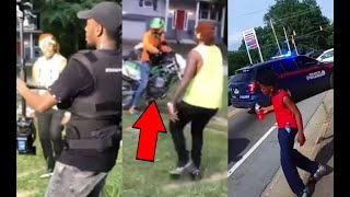 Gunna Lil Keed Video Shoot Gets Shot Up In Zone 6 (Full Video)