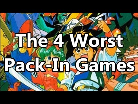 The Top 4 Worst Pack-In Games Of All Time - The No Swear Gamer Mt. Trashmore Series