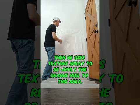 How To Repair Drywall Damage. #drywall #diy #construction #texture