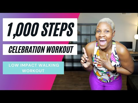 1000 Steps Walk | Fast Pace Walking Workout Indoors | Quick and fun | Moore2Health