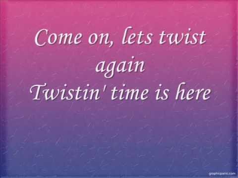 Chubby Checkers- Let's Twist Again/ With Lyrics