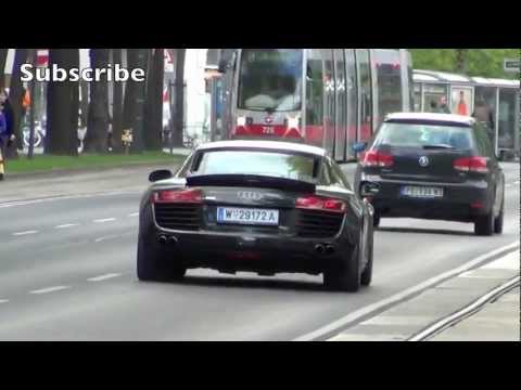 Audi R8 V8 with Quicksilver Titanium Exhaust - driving scenes & acceleration
