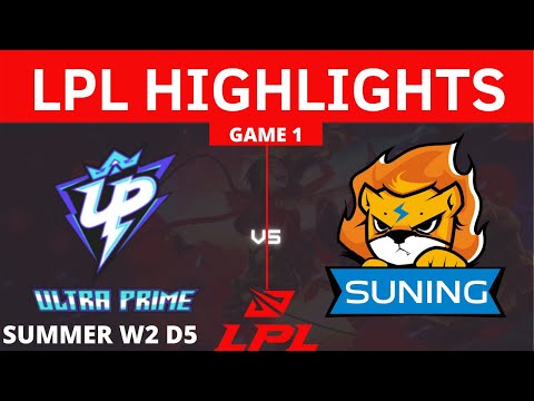 SN vs. UP | HIGHLIGHTS - Week 2 Day 5 | LPL Summer Split 2021 (Game 1) | SUNING VS ULTRA PRIME