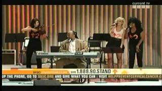 Stand Up 2 Cancer Post Jam Part One Dave Stewart Leona Lewis Stevie Wonder Martina McBride