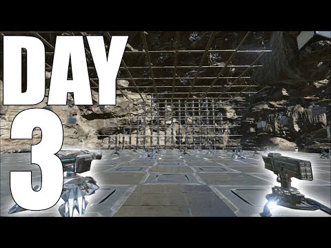 How we Built The Worlds Biggest Herbivore Island Cave in ARK PVP