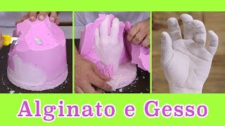 🤚  Mão de Gesso Utilizando Alginato ✅  DIY