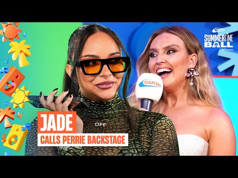 Jade surprises Perrie Edwards with a phone call backstage | Capital's Summertime Ball