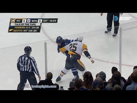 Tom Sestito vs Chris Thorburn Mar 8, 2017