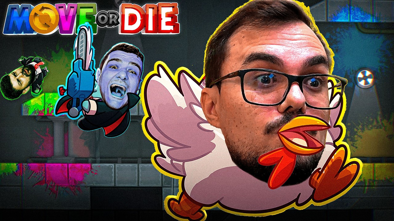 Se ficar parado PERDE - Move or Die COM OS AMIGOS