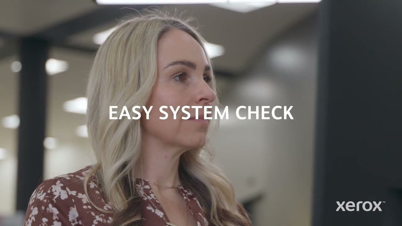 Xerox® Predict Print Media Manager: Utilizing Easy System Check YouTube Vídeo