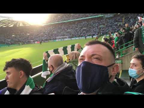 EMOTIONAL! you'll never walk alone | celtic 3-0 jablonec