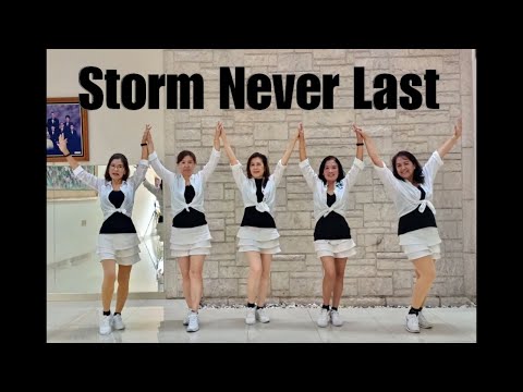 STORM NEVER LAST Line Dance (demo & count)