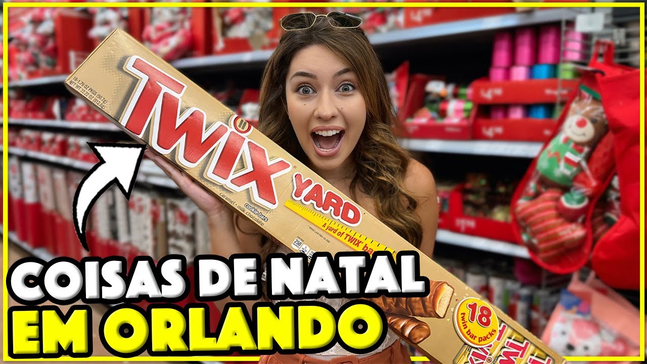 PRODUTOS DE NATAL NO WALMART DE ORLANDO
