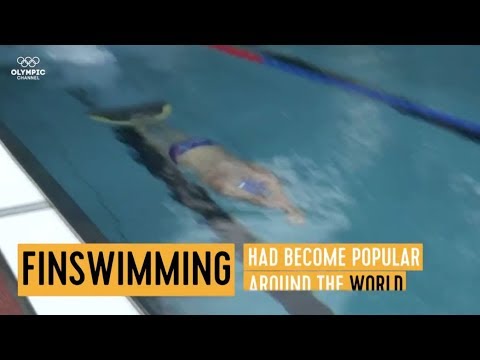 Michael Phelps Monofin Finswimming World Games