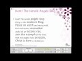 Hark! The Herald Angels Sing - Words on Screen ...