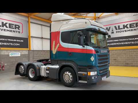 New In Stocklist For Sale: SCANIA R450 *EURO 6* HIGHLINE 6X2 TAG AXLE TRACTOR UNIT – 2014 – PX14 SXF