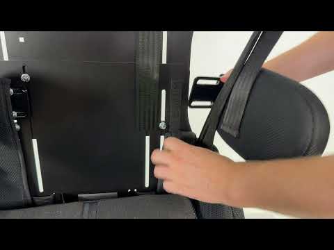 Installation: lateral trunk supports (firm)