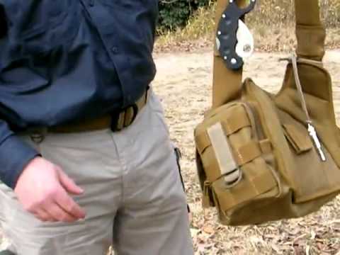 Сумка тактическая стрелковая для БК 5.11 "Bail Out Bag"+ - YouTube