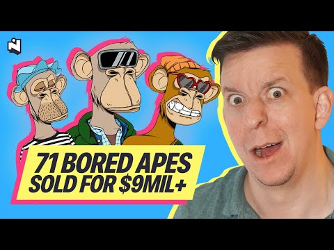 71 BORED APES SOLD FOR $9 MILLION+