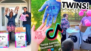 TWINS GENDER REVEAL TIKTOK COMPILATION || Tiktok Gender Reveal Boy or Girl!