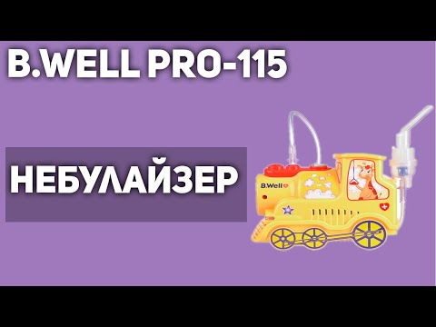 Компрессорный ингалятор/небулайзер B.Well PRO-115